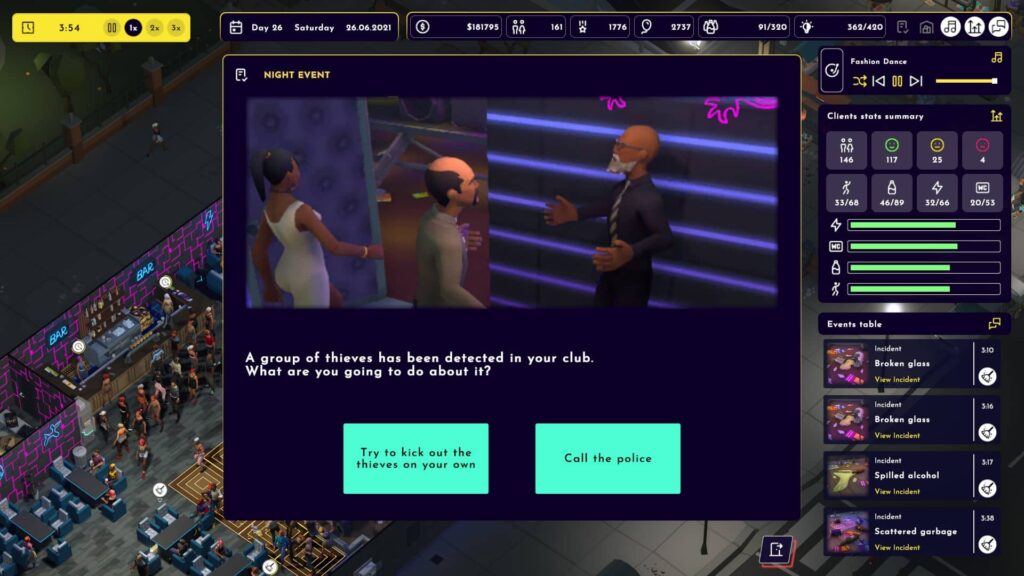 Disco Simulator - minihra