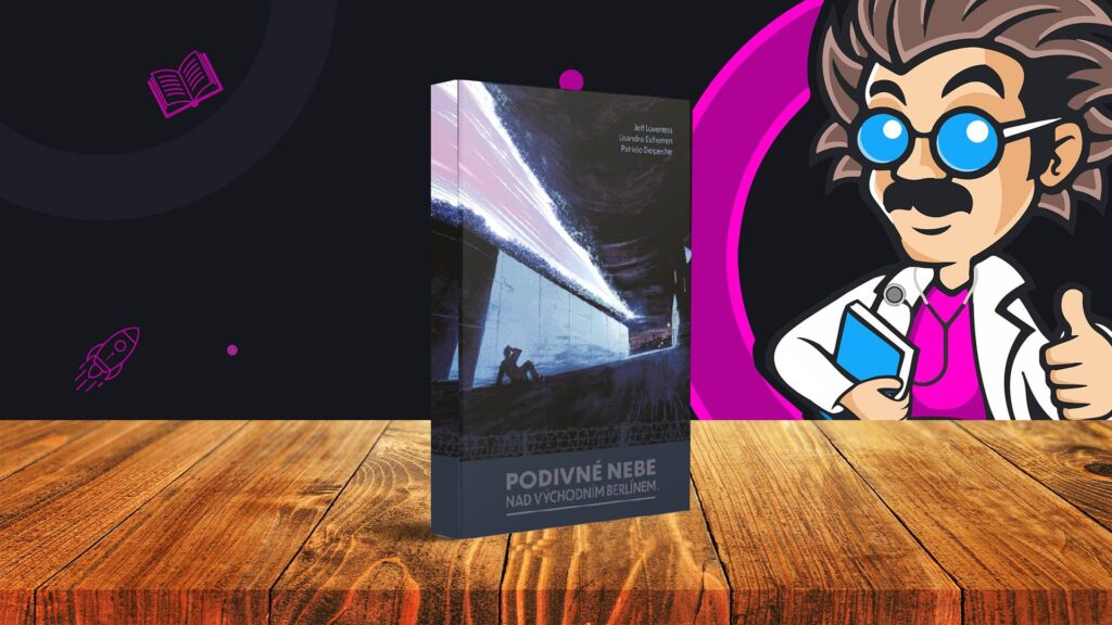 Podivné nebe nad východním Berlínem