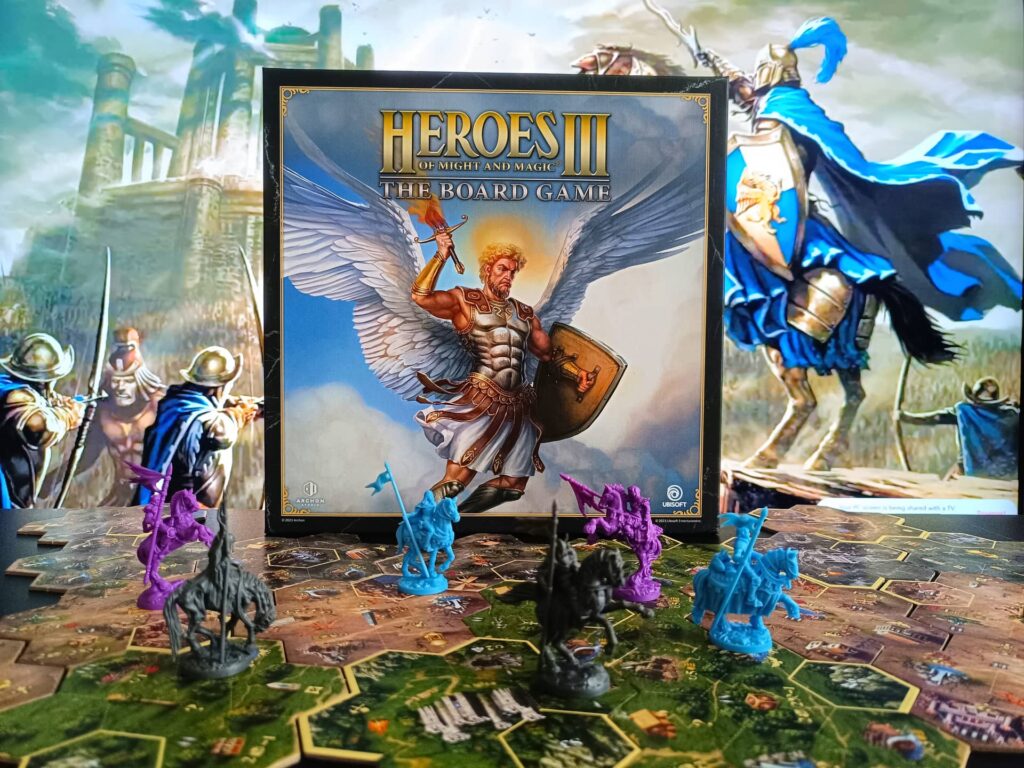 Desková hra Heroes of Might & Magic III - Deskovka