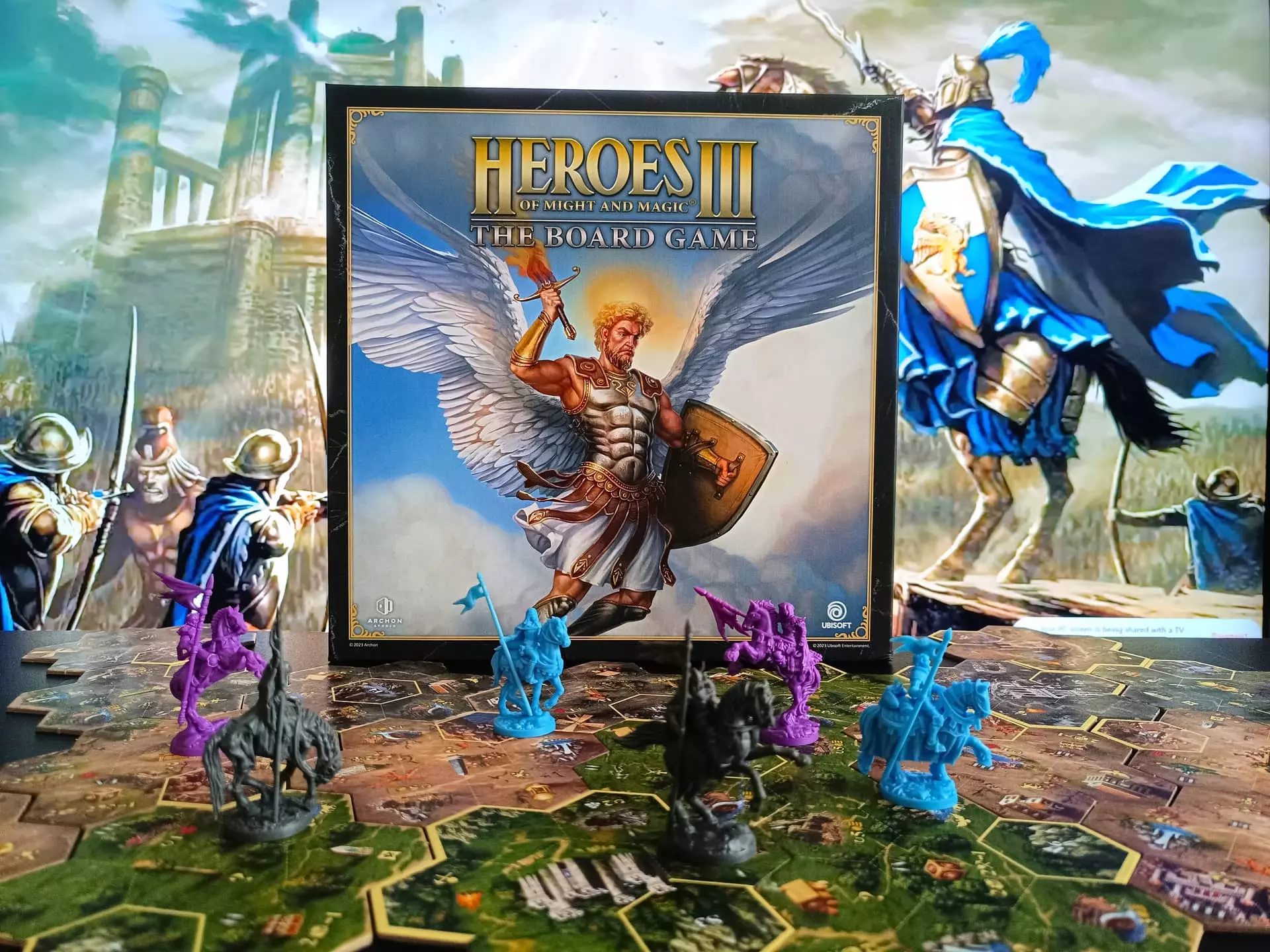 Desková hra Heroes of Might & Magic III - Deskovka