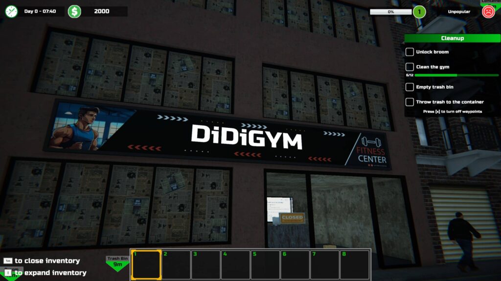 Gym Manager - podnik snů