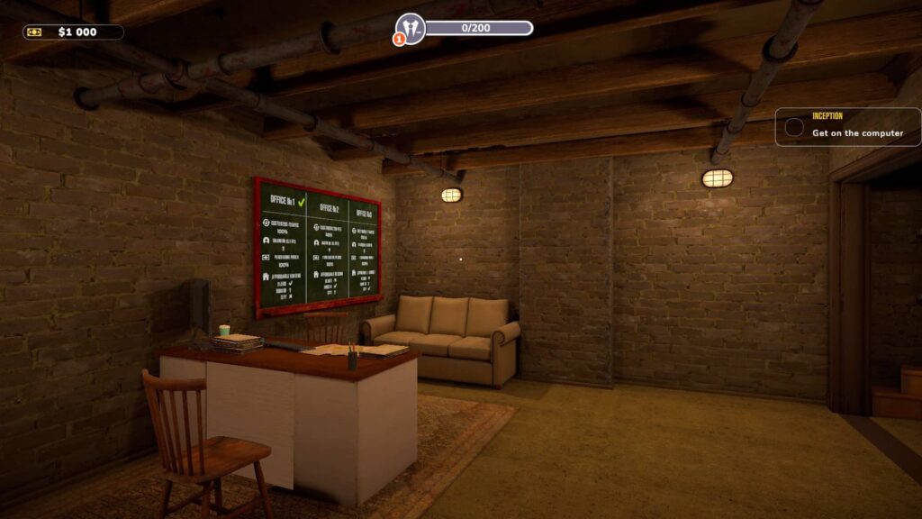 Real Estate Simulator - kancelář