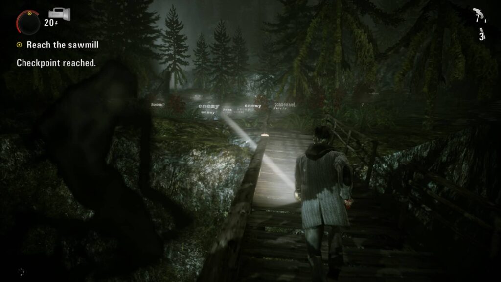 Alan Wake – Pole slov