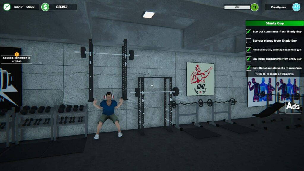 Gym Manager - jinej borec