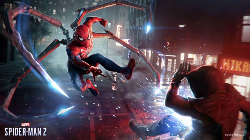 Marvel´s Spider-Man 2 - mechanické končetiny