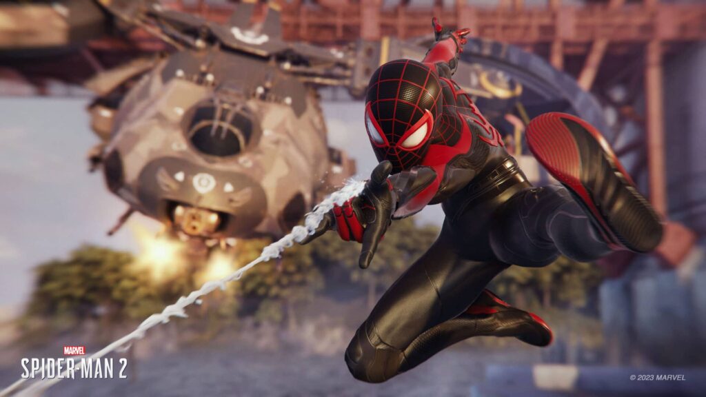 Marvel´s Spider-Man 2 - vrtulník