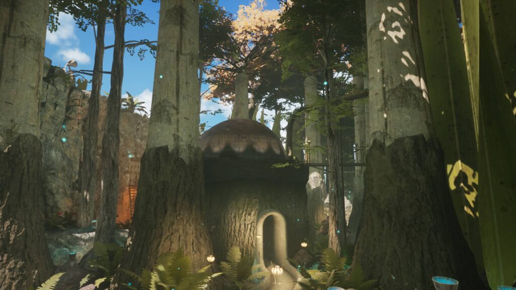 Riven - v lese