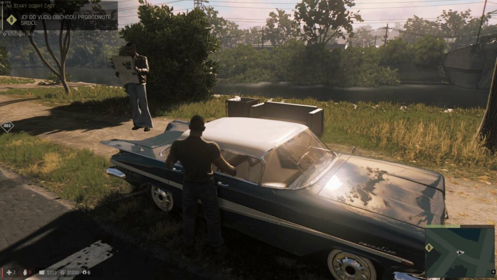 Mafia III Definitive Edition - CHYBA - levitující postava