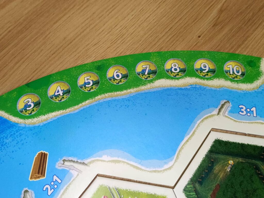 Catan Energie - ukazatel vítězných bodů