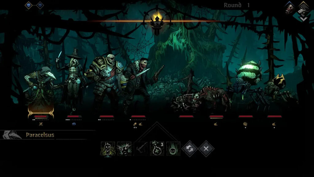 Darkest_Dungeon_II_-_Soubojová_obrazovka