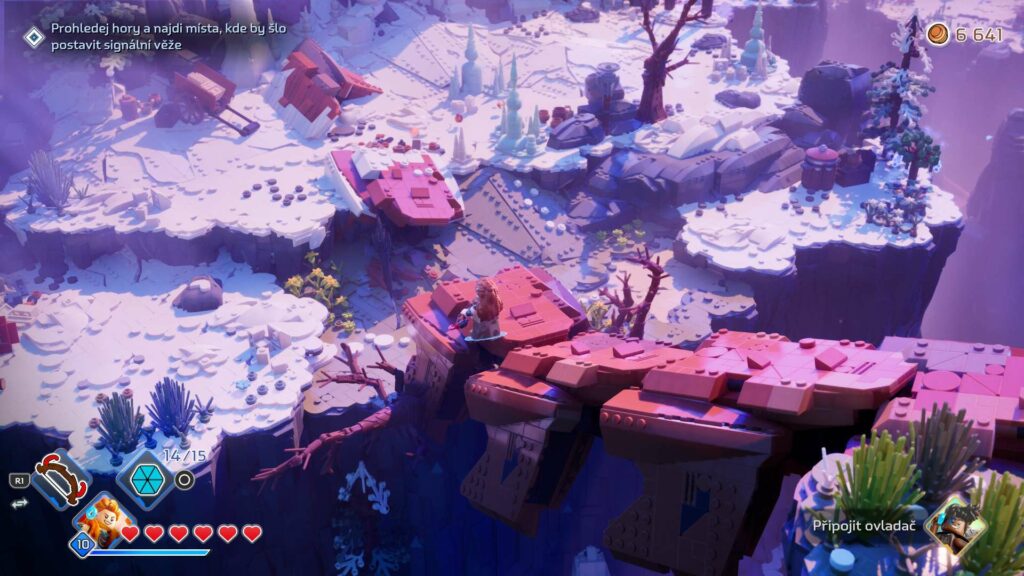LEGO Horizon Adventures - Aloy prohledává hory