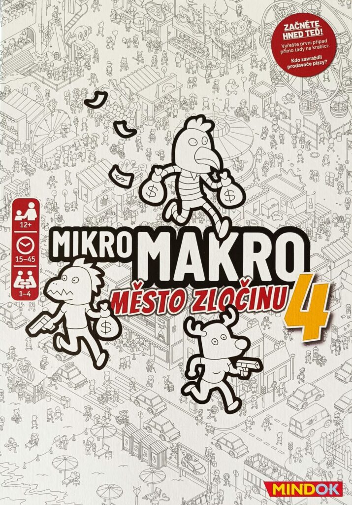 MikroMakro Město zločinu 4 - krabice