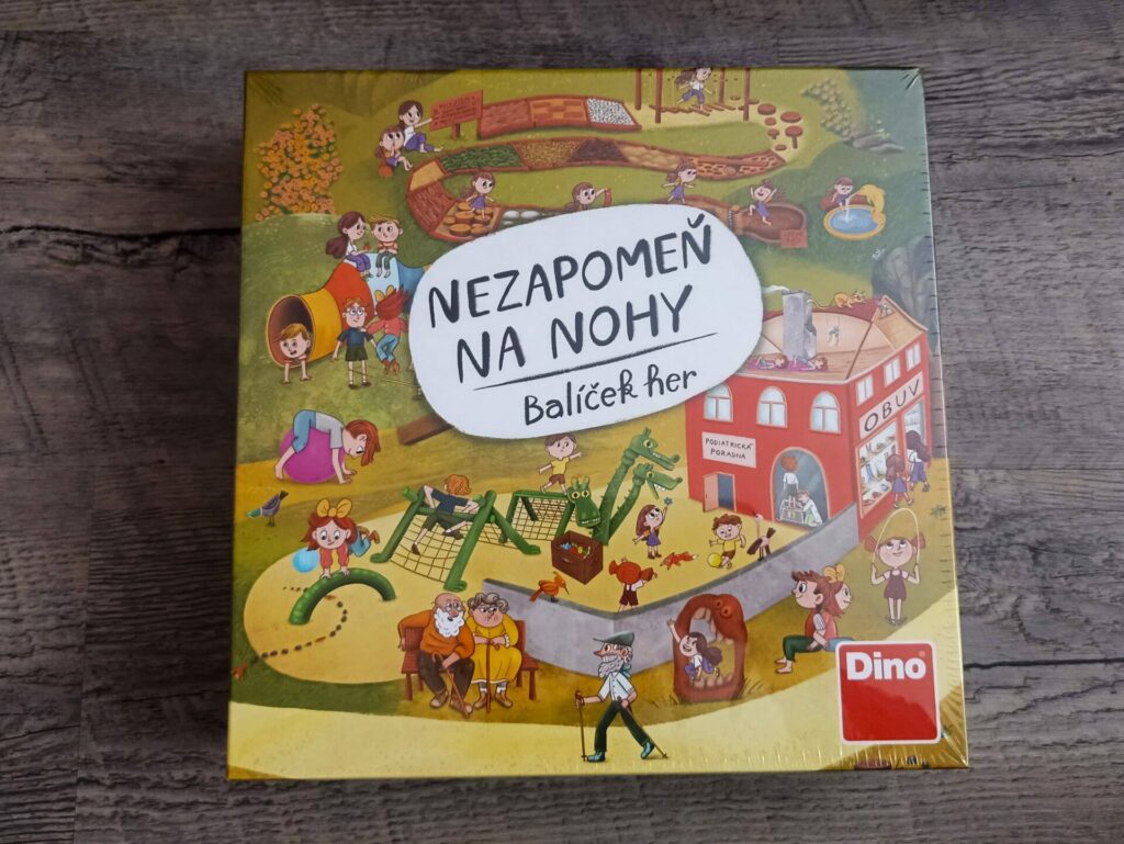 Nezapomeň na nohy - krabička líc