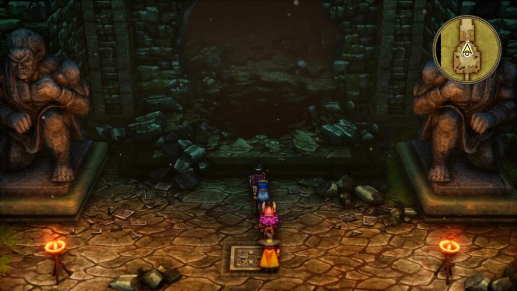 Dragon Quest HD-2D remake - Prokletý chrám
