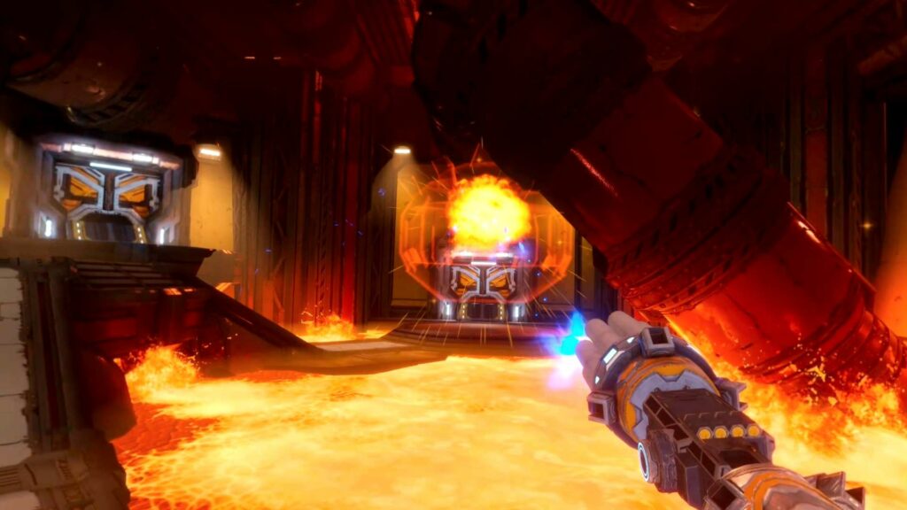 Mothergunship: Forge - výbuch