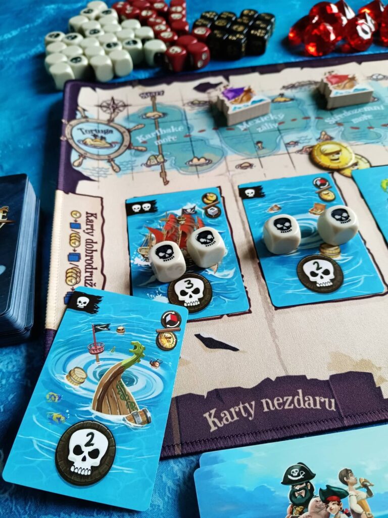 Pirátské výpravy - platba kartou dobrodružství za chybějící lebky
