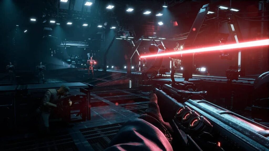 Terminator: Resistance - Annihilation Line - výrobní pás