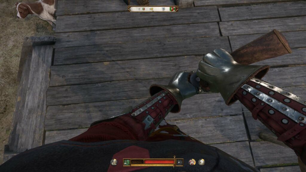 Kingdom Come: Deliverance II - ládování píšťaly