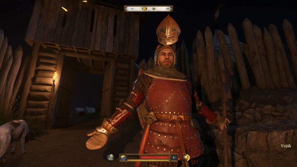 Kingdom Come: Deliverance II - voják u brány