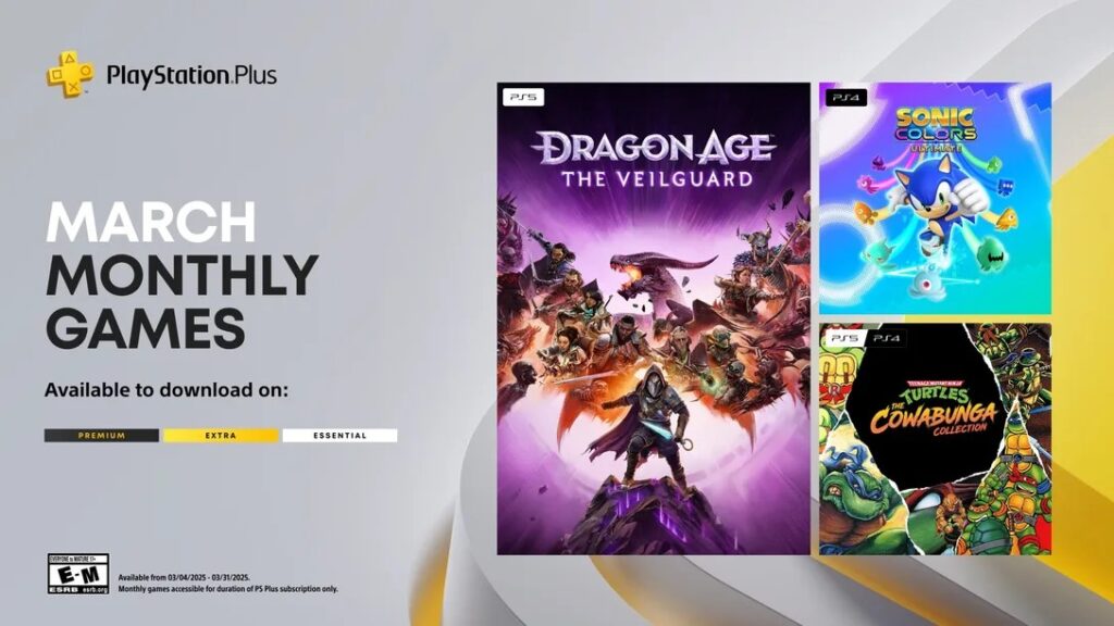 PS Plus březen 2025