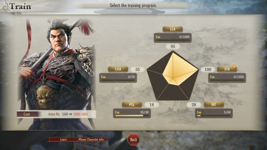Romance of the Three Kingdoms 8 Remake - každý hrdina má jiné přednosti