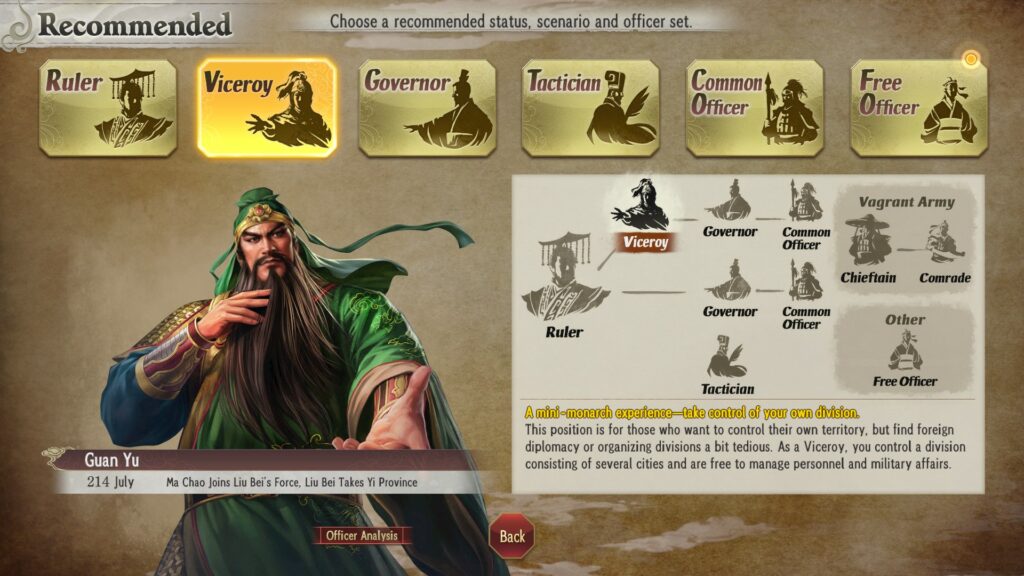 Romance of the Three Kingdoms 8 Remake - vyberte si hrdinu