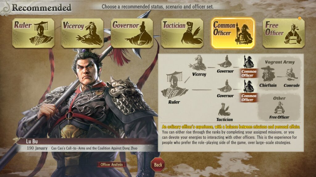 Romance of the Three Kingdoms 8 Remake - vyberte si hrdinu