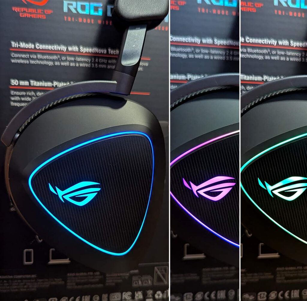 Asus ROG Delta II - RGB podsvícení