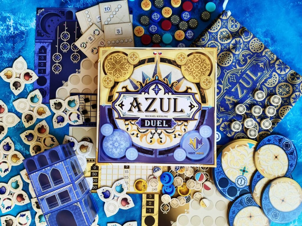 Azul Duel - krabice s komponenty