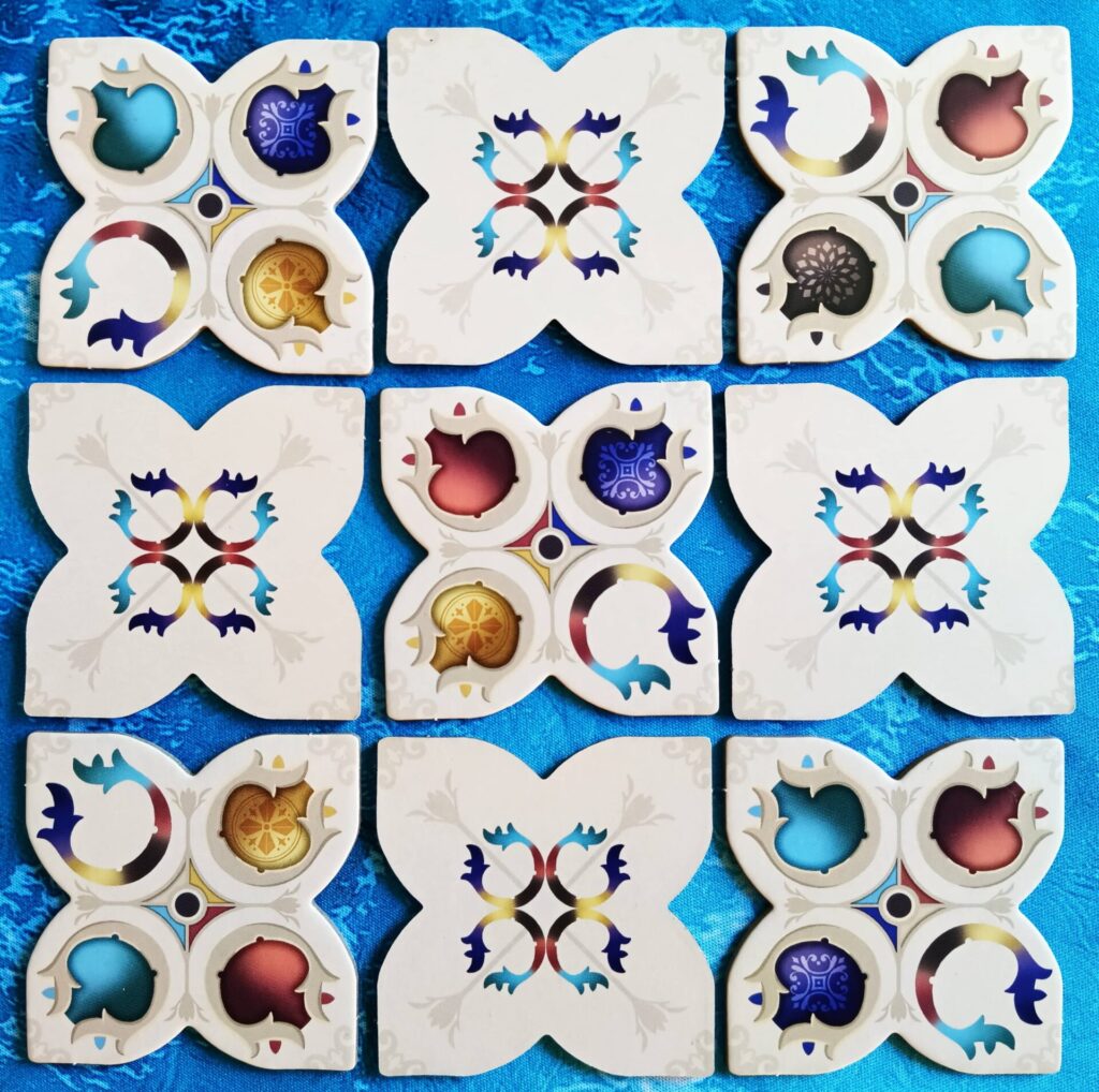 Azul Duel - mozaikové destičky