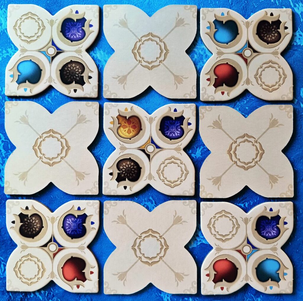 Azul Duel - ozdobné destičky
