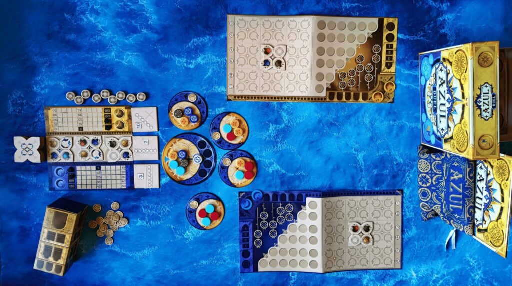Azul Duel - příprava hry