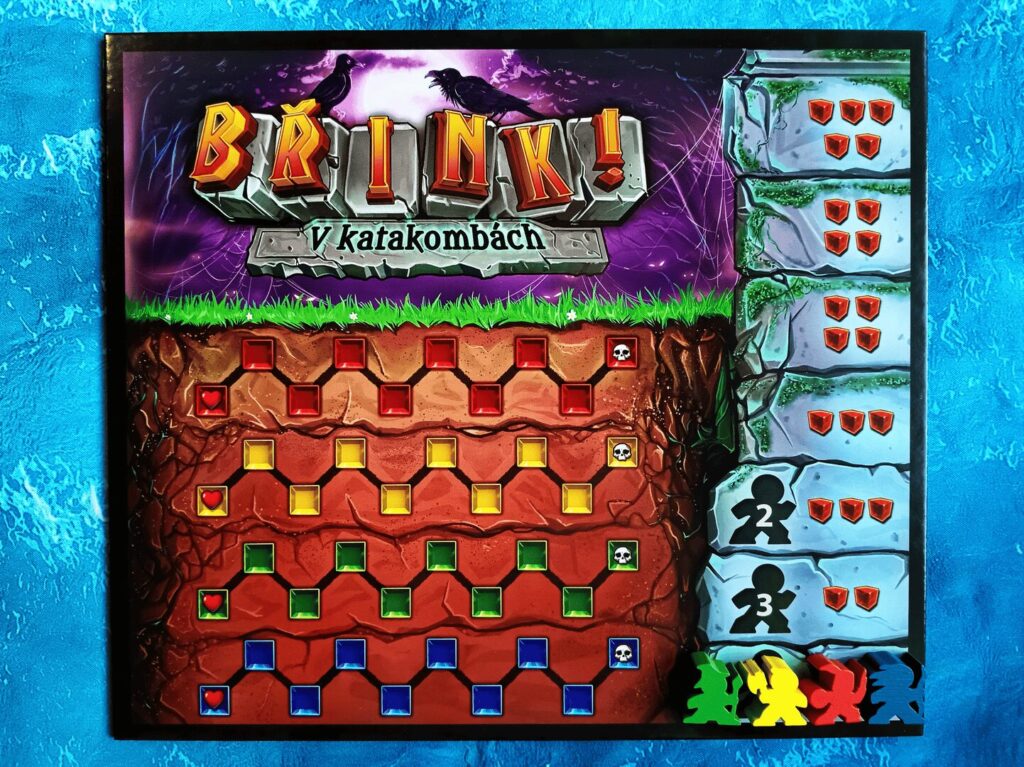 Břink V katakombách - deska Břinku