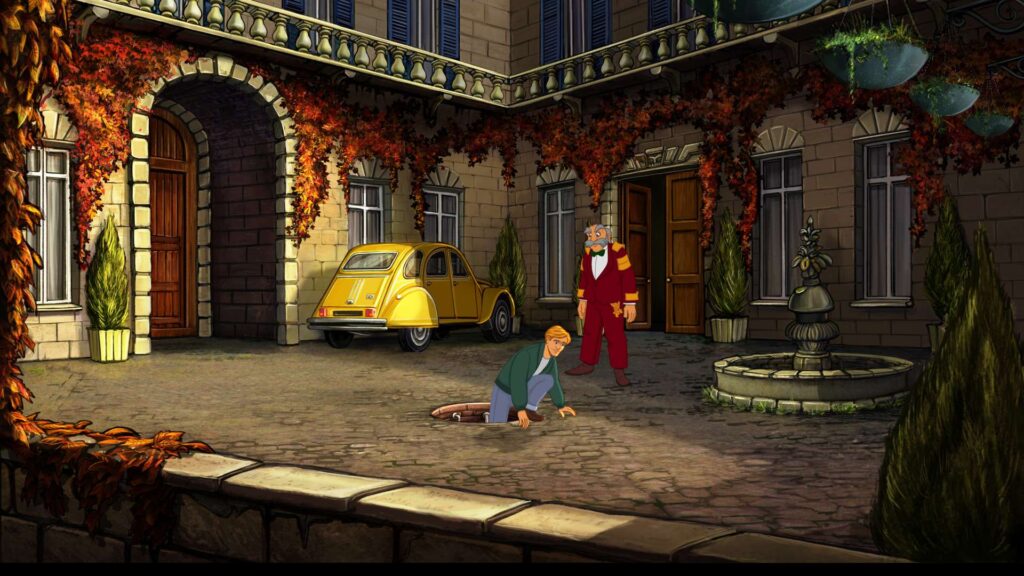 Broken Sword – Shadow of the Templars: Reforged - tam dole pod kanálem