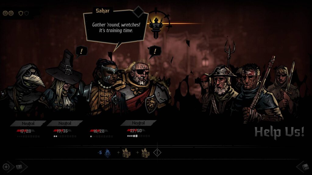 Darkest Dungeon II The Binding Blade - pomoz nám