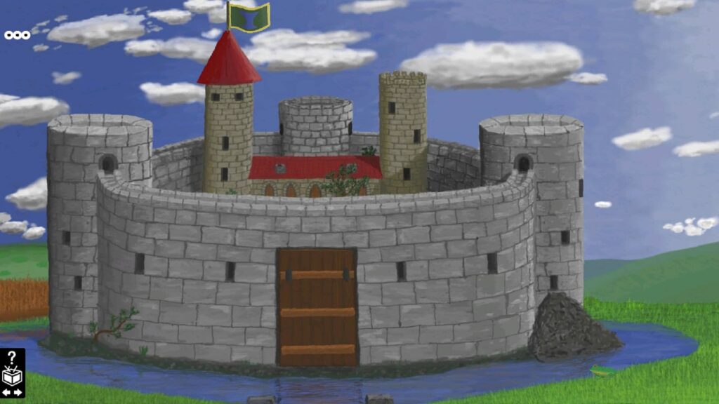 Děravý plecháček - opuštěný hrad