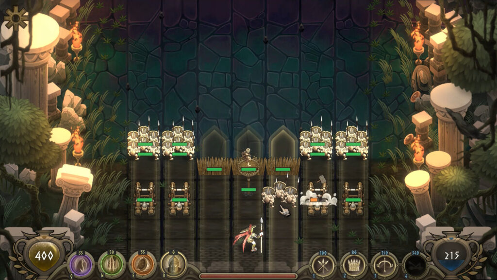 Legendary Hoplite – za zdí je dobře