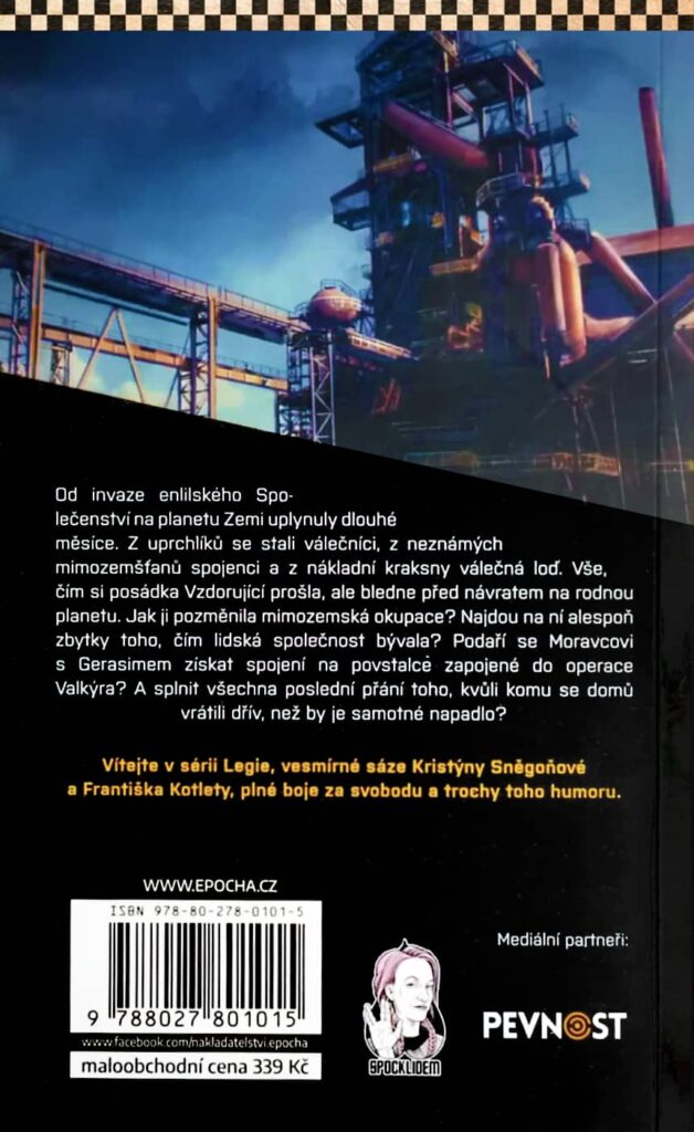 Legie Mrtvá schránka - zadní strana