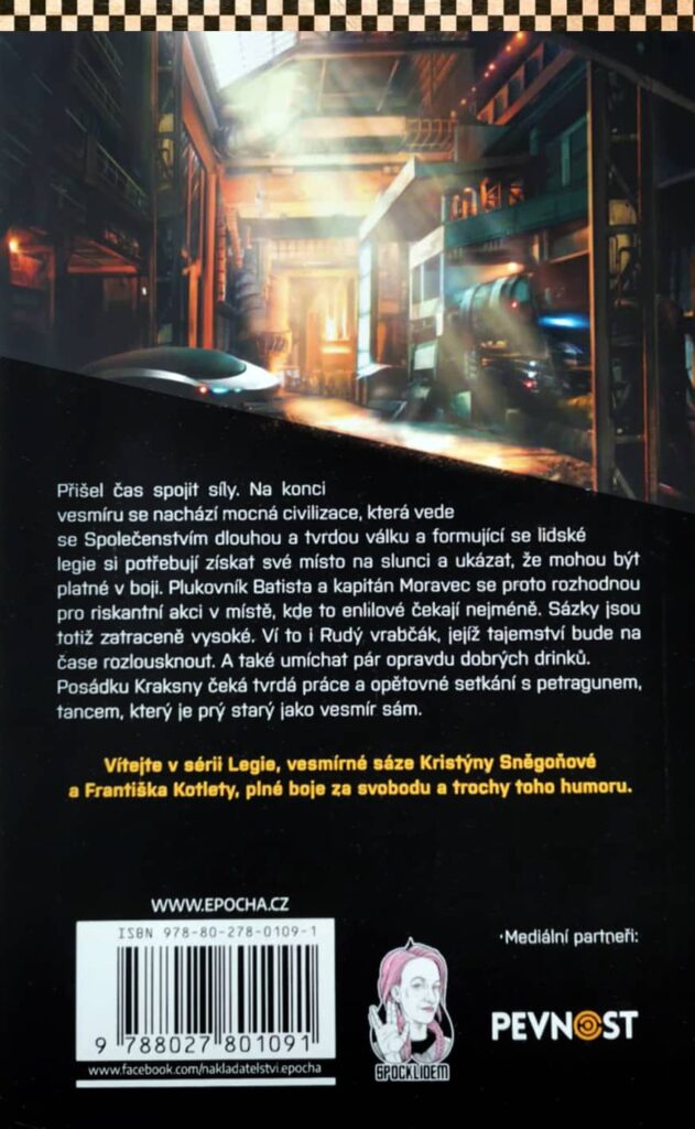 Legie Operace Petragun - zadní strana