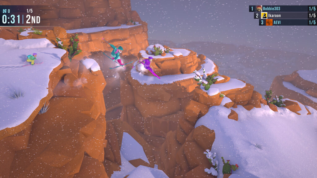 Lonely Mountains Snow Riders - jump!