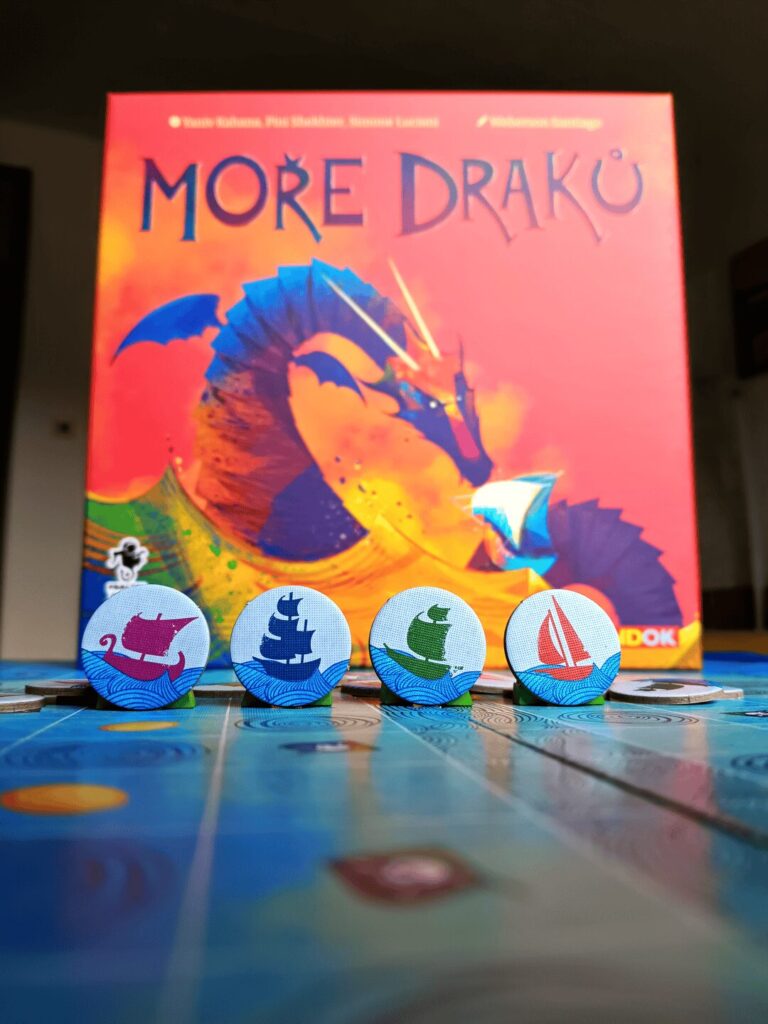 Moře draků - žetony lodí