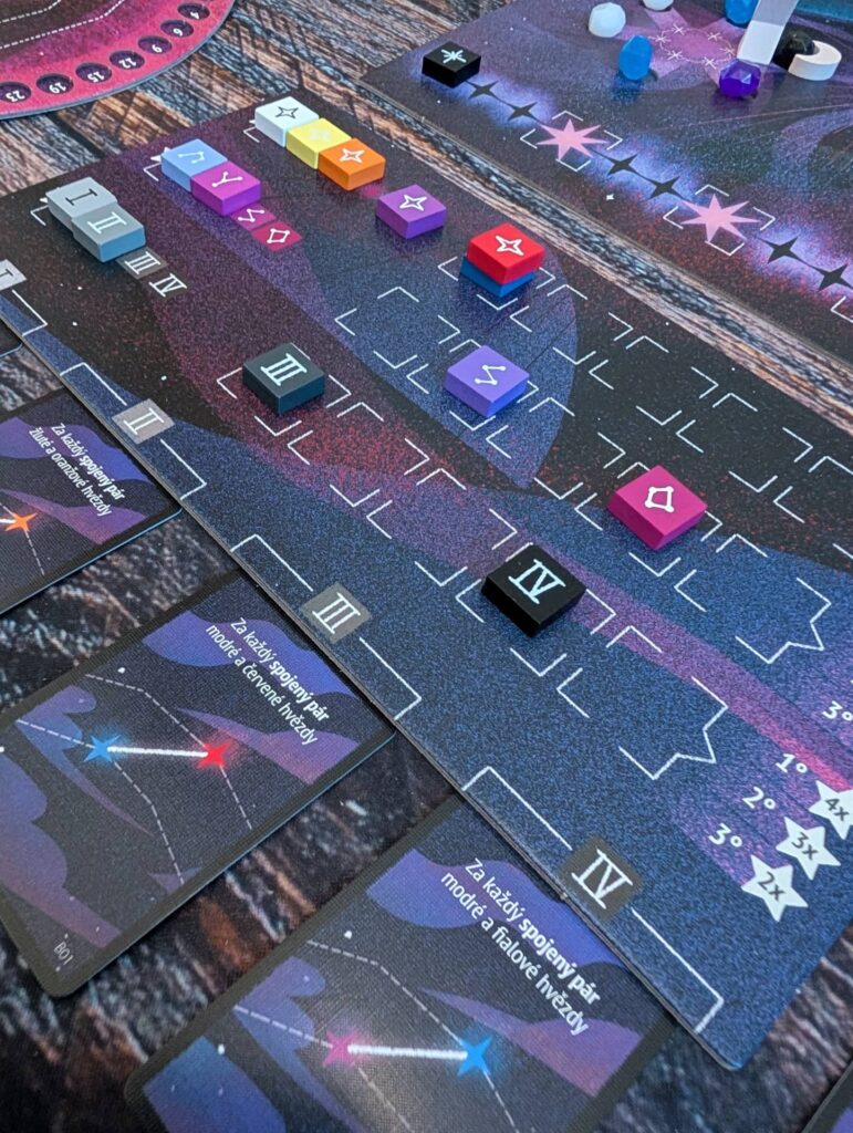 Nebula - stupnice pro pokročilé bodování