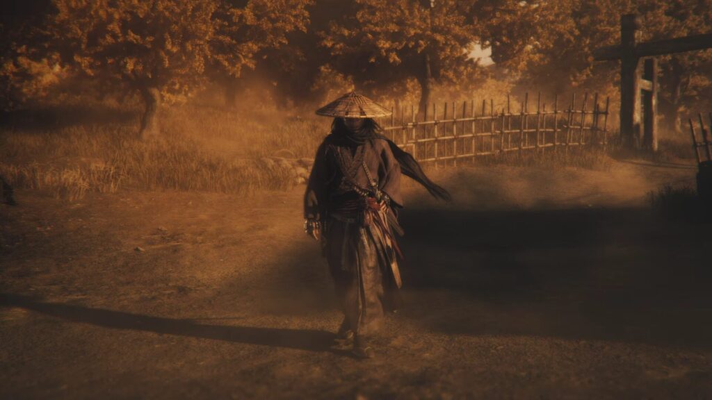 Rise of the Ronin - postava v mlze