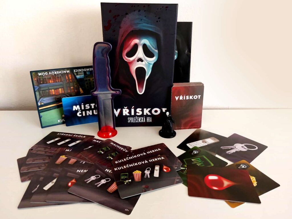 Vřískot - komponenty bez aplikace