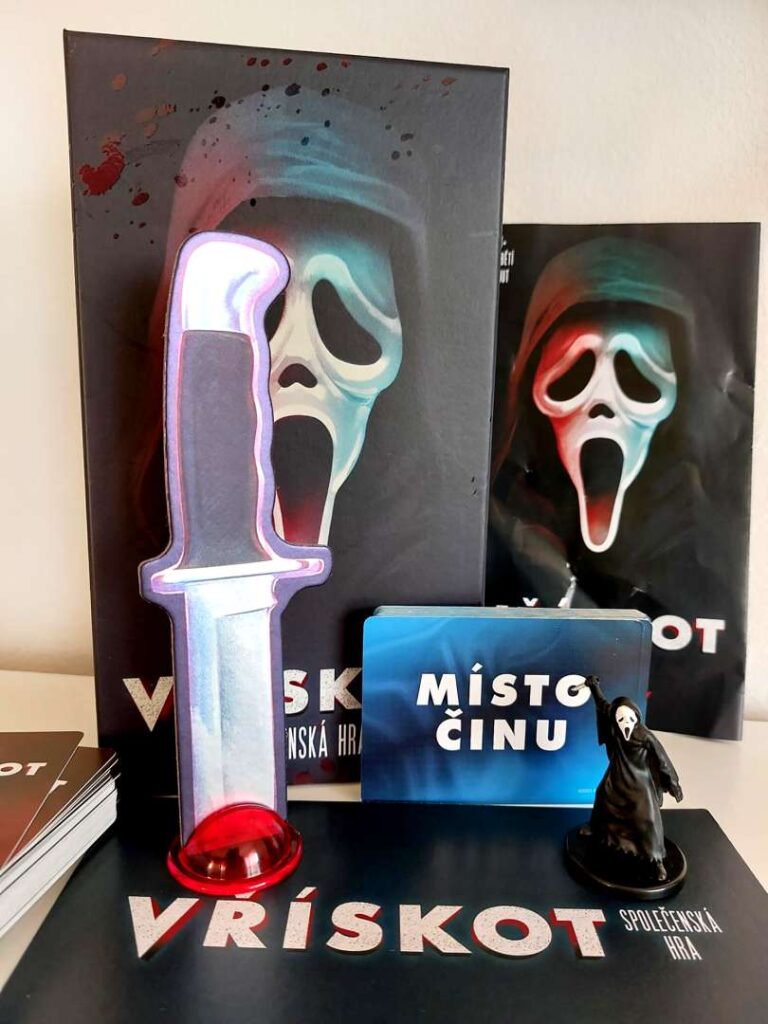 Vřískot - vidíte ten nožík?