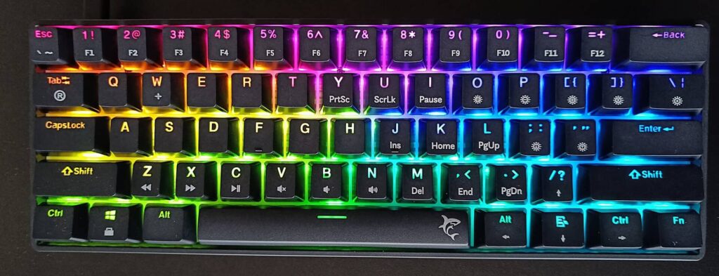 White Shark Shinobi 2 - RGB klávesnice