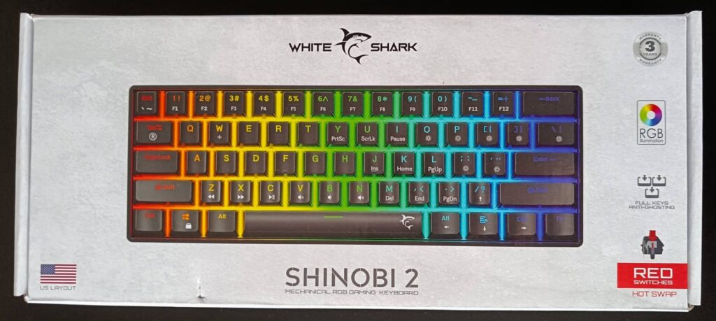 White Shark Shinobi 2 - krabice