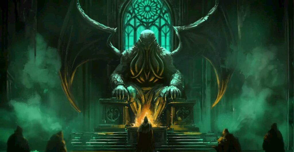 Worshipper of Cthulhu - Cthulhu oltář