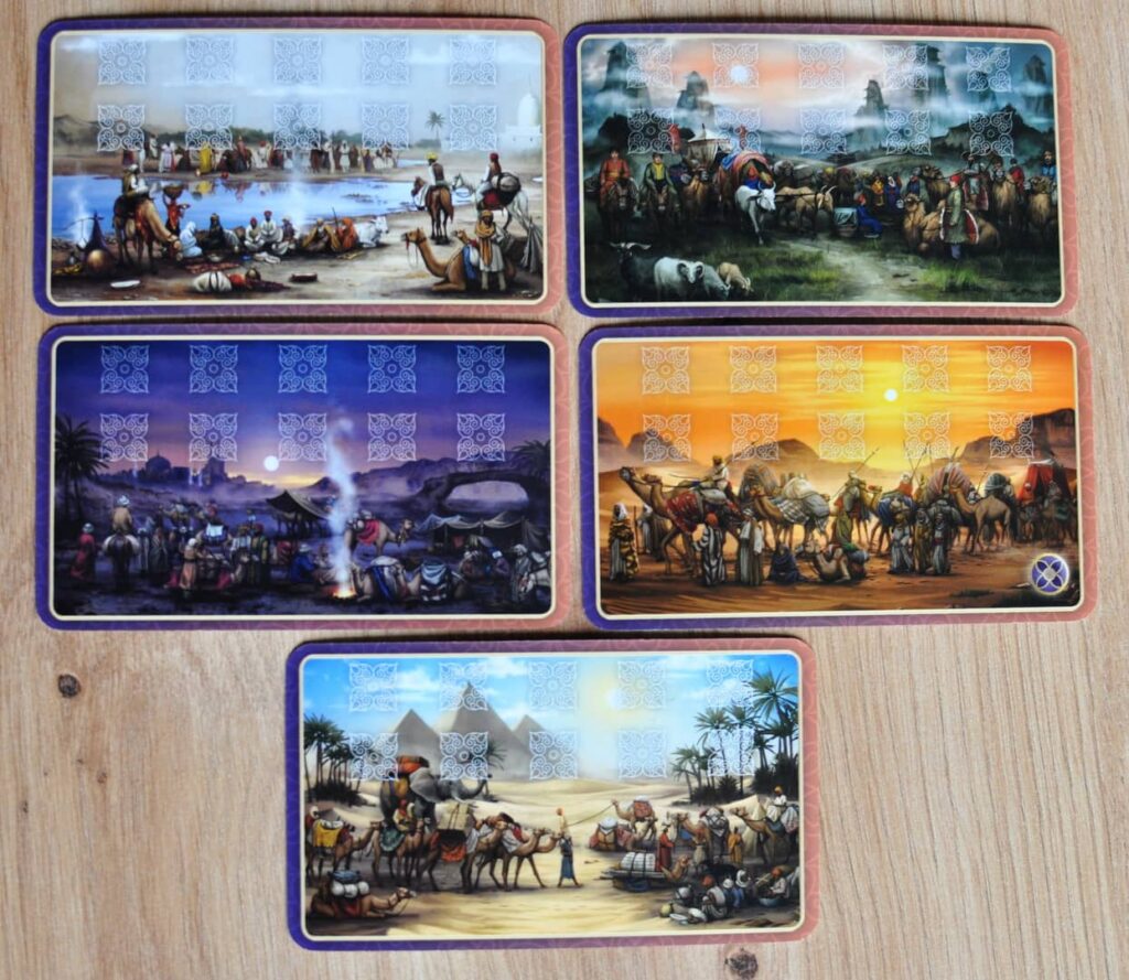Century Cesta koření - karty s karavanou
