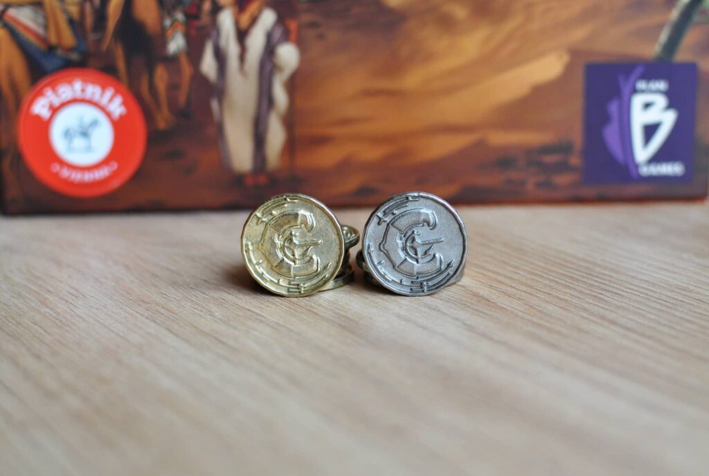 Century Cesta koření - mince hodnoty jedna a tři